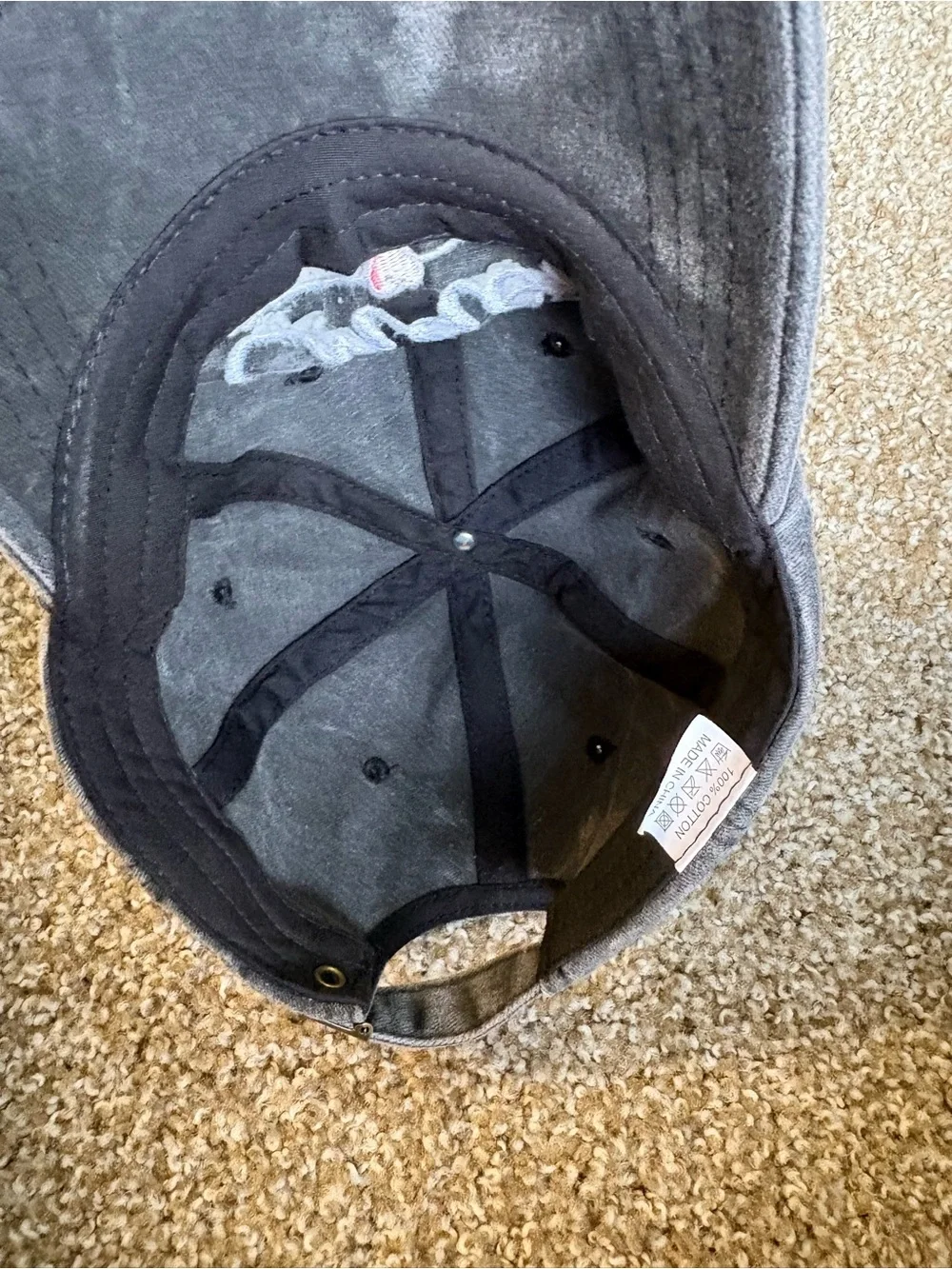 Chaos Coordinator Embroidered Cap - Gray